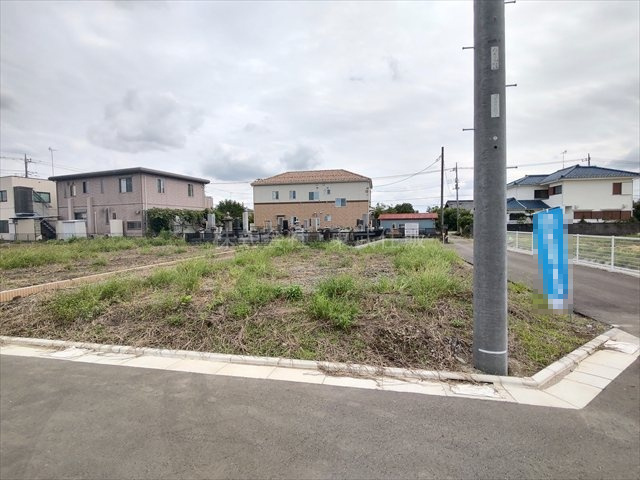 【外観】 | 川越市鴨田　全9区画　F区画 | 60坪以上のゆとりある敷地です