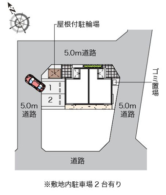【区画図】 | レオネクストＴＲⅡ