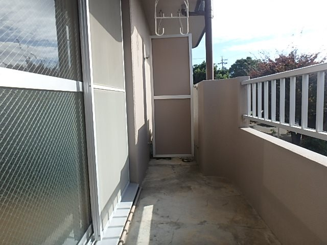 パークサイドⅡのバルコニー