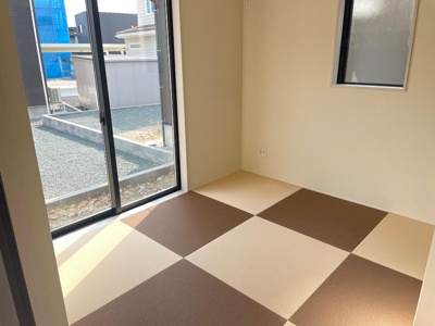 【和室】 | 東根市神町東【新築建売住宅】2号棟 | 客間としてもお子様のプレイルームとしてもご活用頂けます。