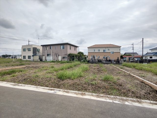 【外観】 | 川越市鴨田　全9区画　G区画 | 60坪以上のゆとりある敷地です