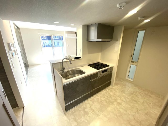 プレミア西条中央Ｂ棟のキッチン