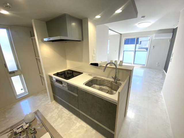 プレミア西条中央Ｂ棟のキッチン