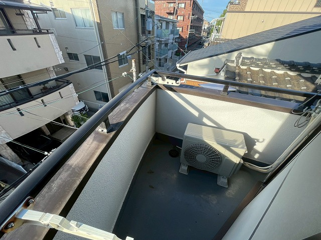 アークマンションのバルコニー