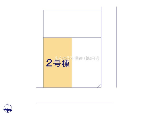 大正町1期の区画図