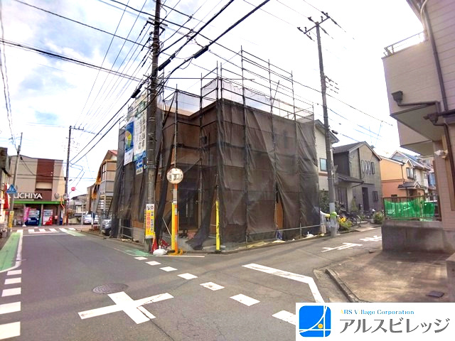 新築/ふじみ野市富士見台の前面道路含む現地写真