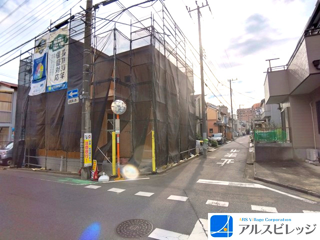 新築/ふじみ野市富士見台の前面道路含む現地写真