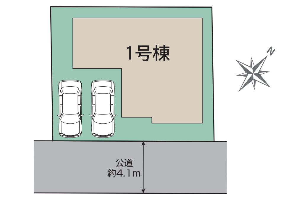 新築/富士見市渡戸1丁目　の区画図