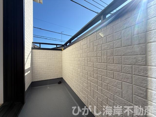 茅ヶ崎市香川４丁目　新築戸建のバルコニー|バルコニー