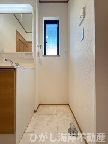 茅ヶ崎市香川４丁目　新築戸建のランドリースペース|洗濯機置場