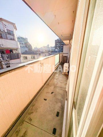 メロディハイツ吉積のバルコニー