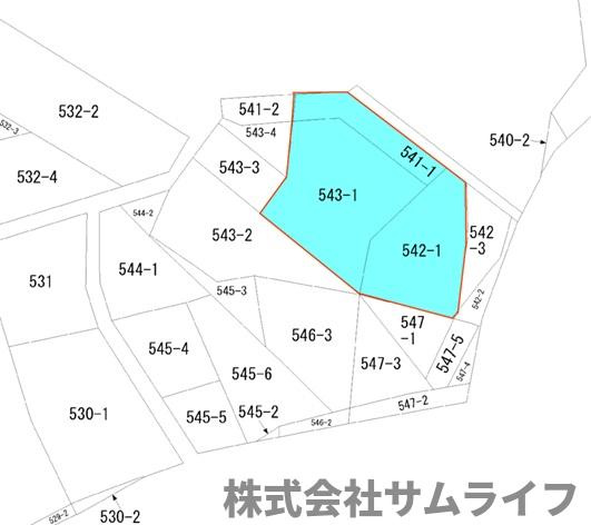 【土地図】 | 菰田東2丁目売地