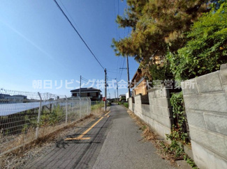 【前面道路含む現地写真】 | 蓮田市根金古家付土地