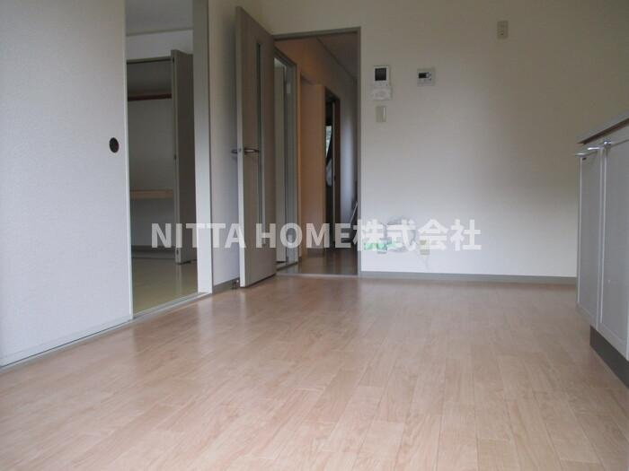 ヴェルジェの居間・リビング|リビングダイニング６帖です(^。^)