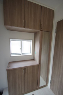 【収納】 | 【仲介手数料無料！！】府中市四谷４丁目　新築戸建て（全5棟）5号棟　4890万円 | 下駄箱