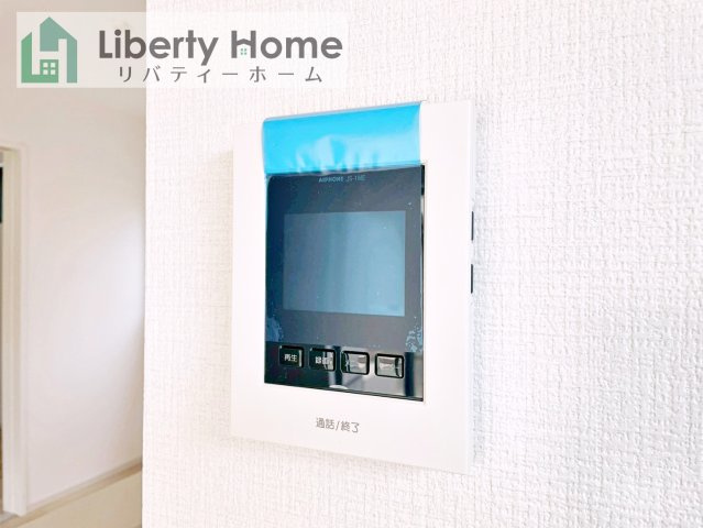 牛久市南17期　新築戸建のセキュリティ