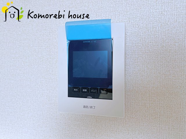 鴻巣市松原　新築一戸建て　リーブルガーデン　03の設備|来客時も画面で確認できる安心のTVモニターフォン。録画機能も付いているの安心。忙しい毎日をしっかりサポートします。															