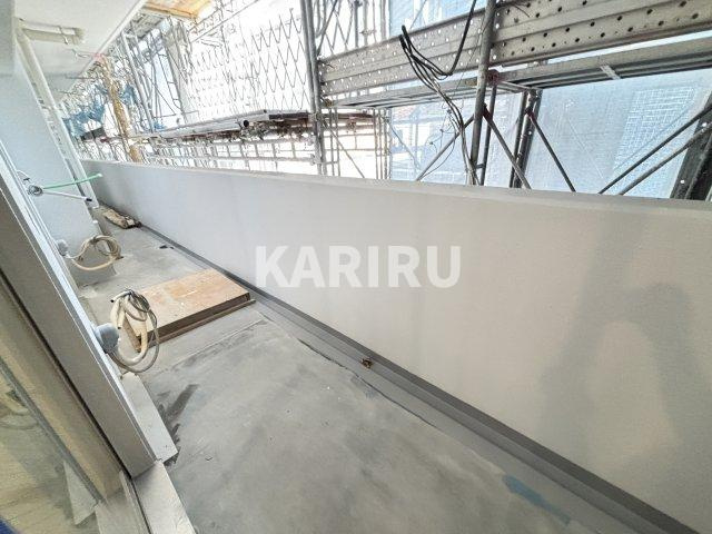 スプランディッド上本町WESTのバルコニー