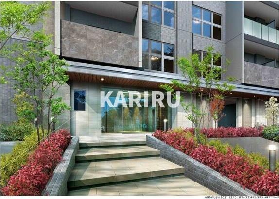 スプランディッド上本町WESTのエントランス