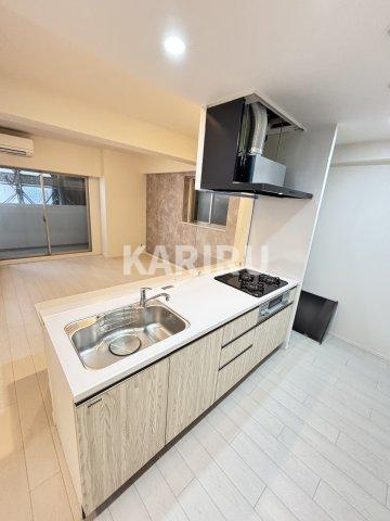 スプランディッド上本町WESTのキッチン