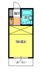 【間取り】 | コーポ小室
