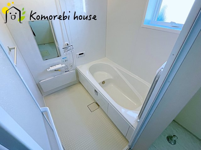 鴻巣市松原　新築一戸建て　リーブルガーデン　04の浴室|きれいなお風呂です