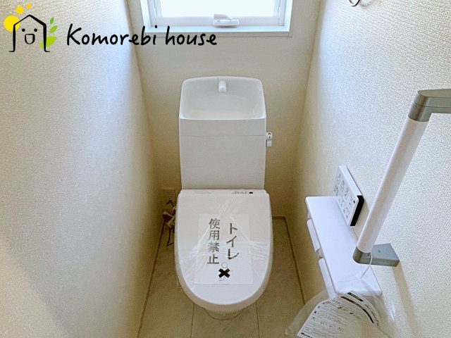 鴻巣市松原　新築一戸建て　リーブルガーデン　04のトイレ|トイレもきれいです