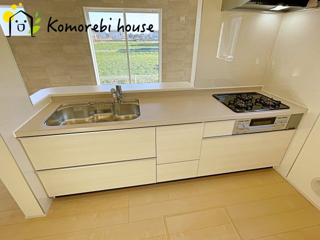 鴻巣市松原　新築一戸建て　リーブルガーデン　05のキッチン|使いやすいキッチンです