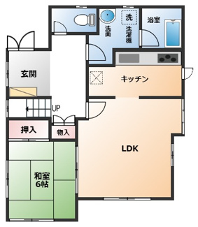 【間取り】 | 八千代市萱田町　中古戸建　【東葉高速 八千代中央駅】　 | 1階