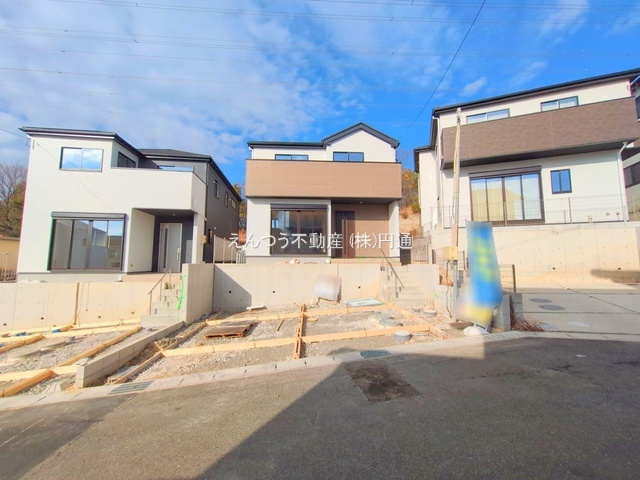 米野木町2期の前面道路含む現地写真