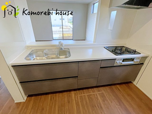 鴻巣市松原　新築一戸建て　リーブルガーデン　07のキッチン|12/22　撮影済み