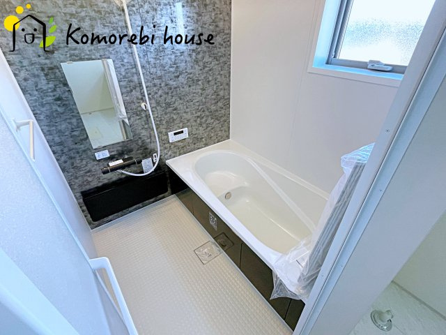 鴻巣市松原　新築一戸建て　リーブルガーデン　07の浴室|12/22　撮影済み