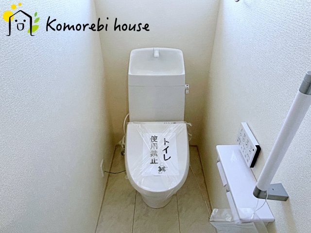 鴻巣市松原　新築一戸建て　リーブルガーデン　07のトイレ|12/22　撮影済み