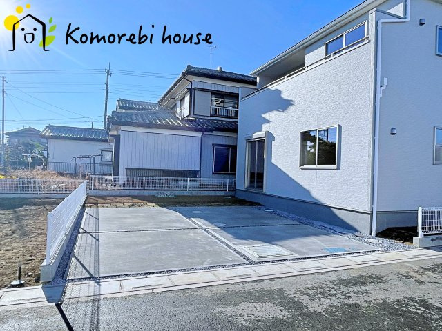 鴻巣市松原　新築一戸建て　リーブルガーデン　07の駐車場|12/22　撮影済み