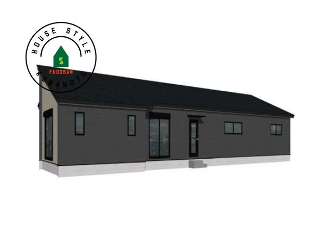 菊池市隈府第1‐2棟（2号棟）の完成予想図|外観も気になるポイント