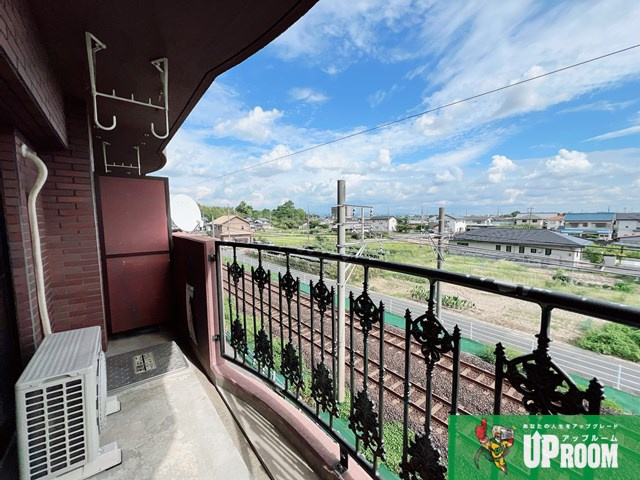 エミネンス江南のバルコニー