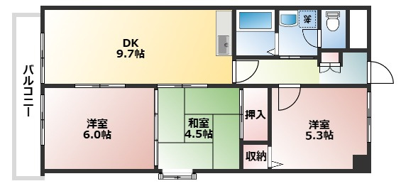 エミネンス江南の間取り