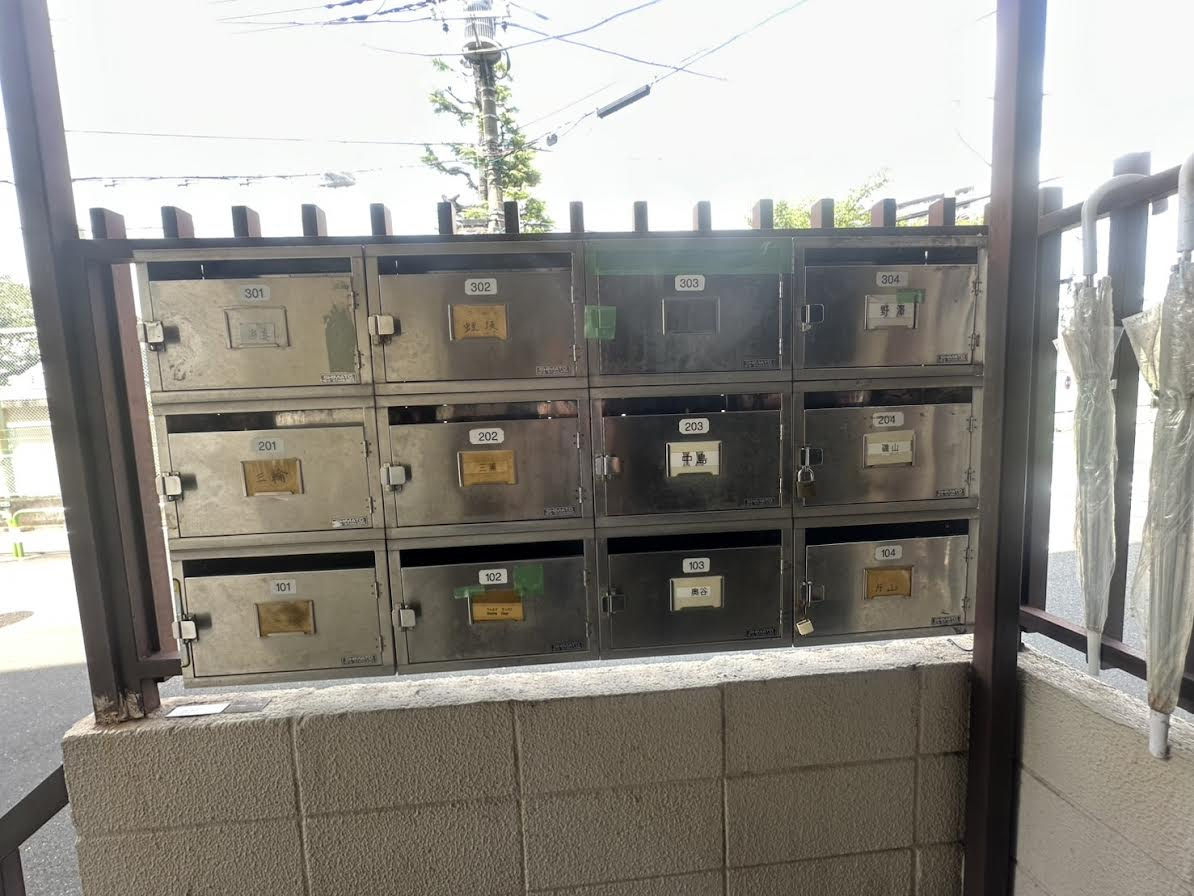 中山コーポのロビー|落ち着いたロビーです