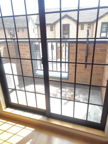 ラシーヌⅢ四番館のバルコニー