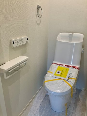 元福岡戸建のトイレ