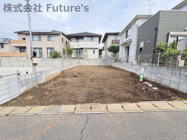 流山市西平井2丁目　新築戸建　全1棟の外観|現地の写真になります。