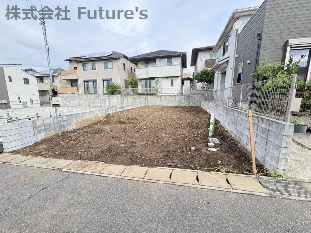 流山市西平井2丁目　新築戸建　全1棟の外観|現地の写真になります。