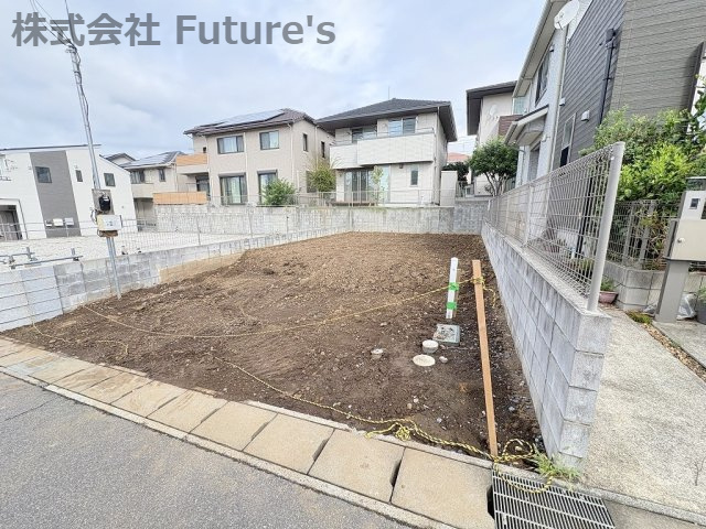 流山市西平井2丁目　新築戸建　全1棟の外観|現地の写真になります。