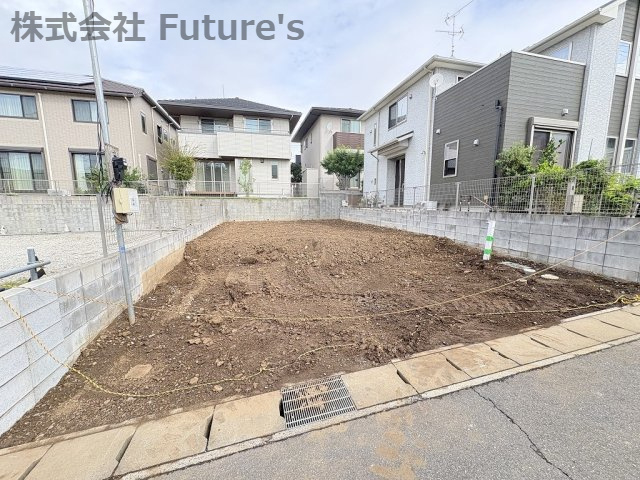 流山市西平井2丁目　新築戸建　全1棟の外観|現地の写真になります。