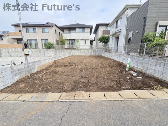 流山市西平井2丁目　新築戸建　全1棟の外観|現地の写真になります。
