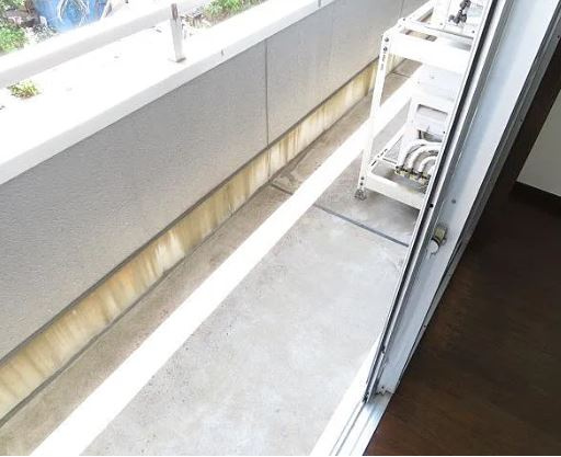 葛飾区西亀有３丁目の賃貸マンションのバルコニー