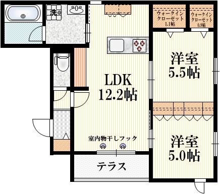 マグノリアＹの間取り