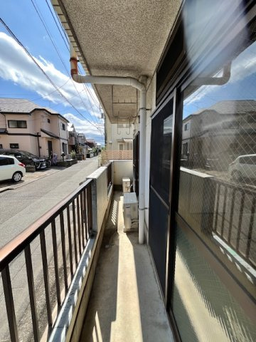第一木野マンションのバルコニー