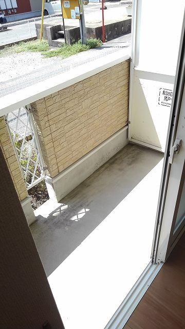 グランデカメリア山の手Ⅱのバルコニー