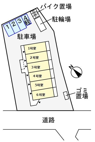 ブルーラグーンの駐車場